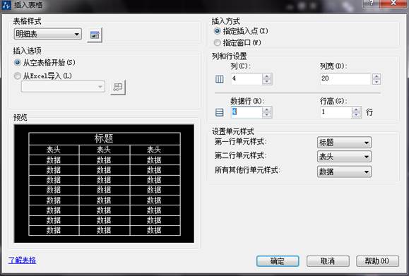 表格的創(chuàng)建、調(diào)整與文字的編輯