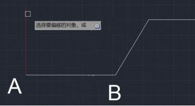 CAD如何通過兩點確定偏移距離？