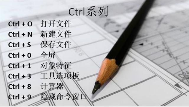 新手福利：清收下這些CAD快捷鍵吧！